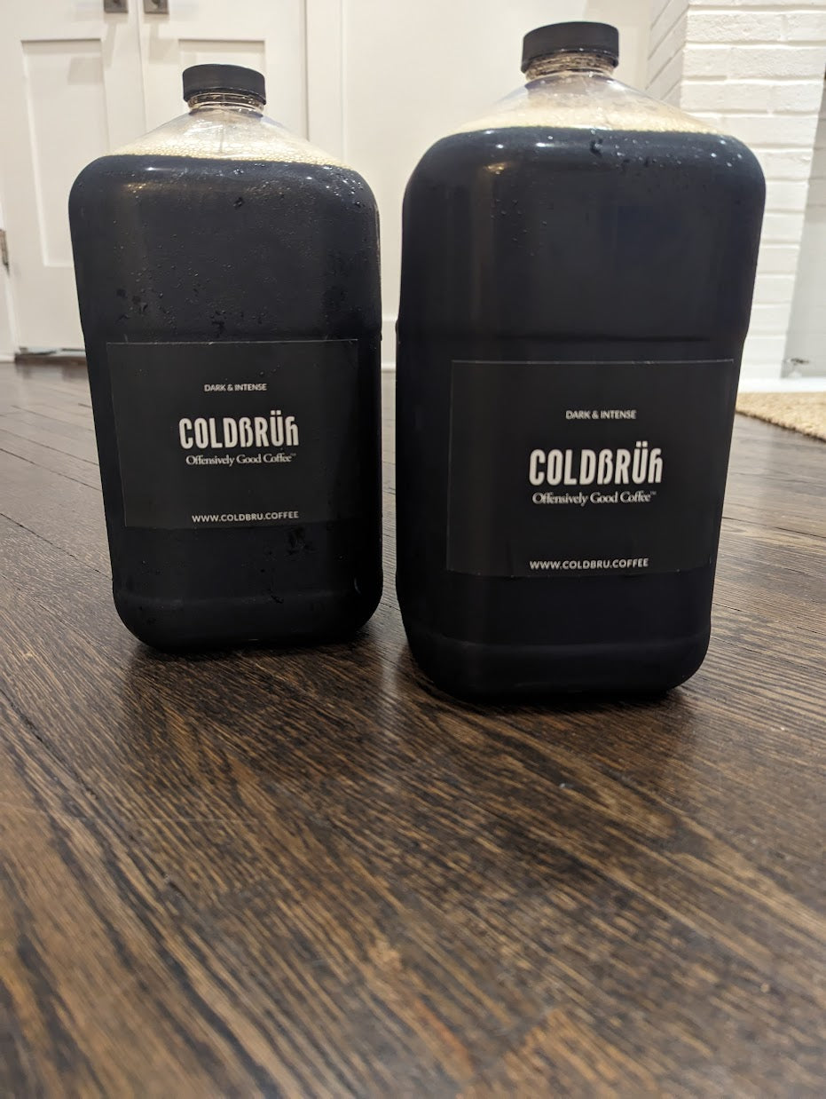 1 Gallon Bottle of Signature Dark Roast Cold Brew