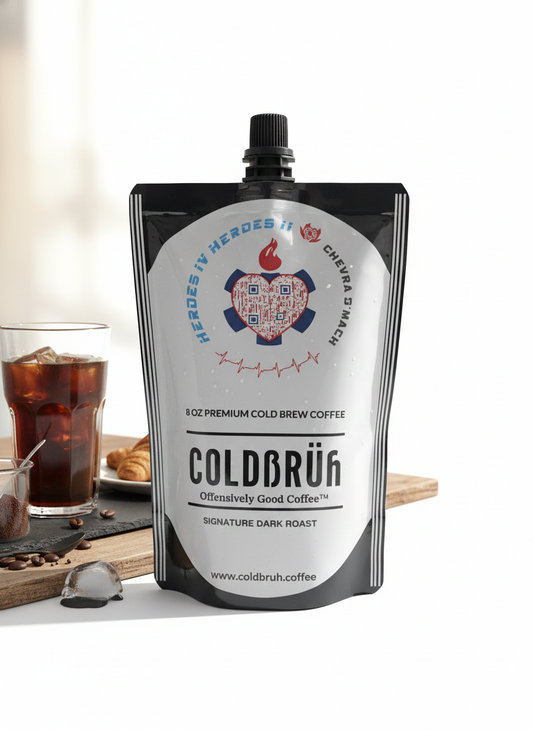 12-Pack 8 OZ Pouch Signature Dark Roast Cold Brew